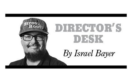 Director's Desk logo with Israel Bayer 